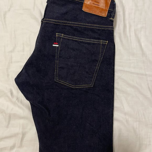 Tanuki AM6651T 15oz "AMAGUMO" Tapered Selvedge Denim - 33x34 - Picture 2 of 11